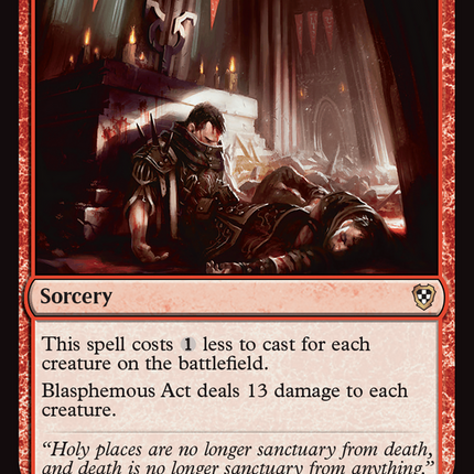 Blasphemous Act [Aetherdrift Commander]