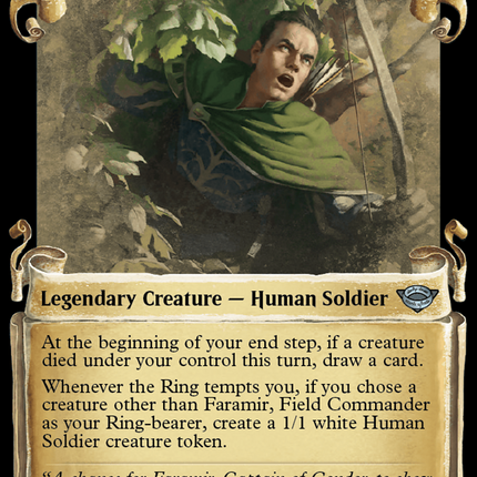 Faramir, Field Commander [The Lord of the Rings: Tales of Middle-Earth Showcase Scrolls]