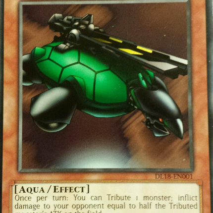 Catapult Turtle (Blue) [DL18-EN001] Rare