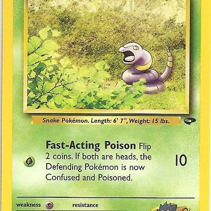 Koga's Ekans (77/132) [Gym Challenge Unlimited]
