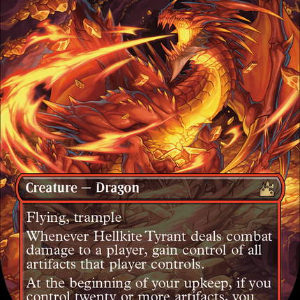 Hellkite Tyrant (Anime Borderless) [Ravnica Remastered]