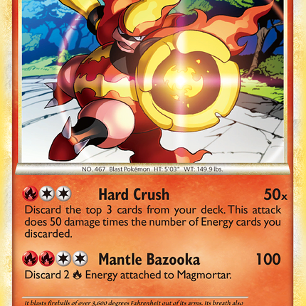 Magmortar (16/95) [HeartGold & SoulSilver: Call of Legends]