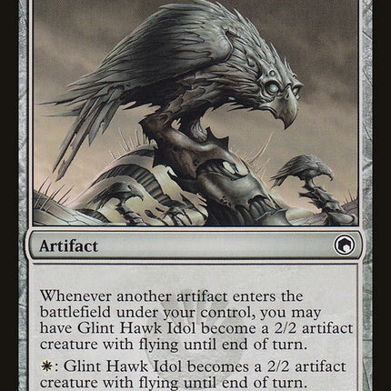 Glint Hawk Idol [Scars of Mirrodin]