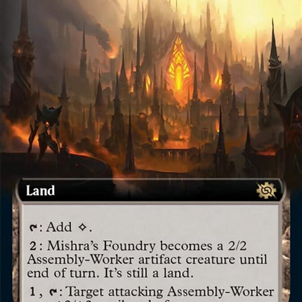 Mishra's Foundry (Extended Art) [The Brothers' War]