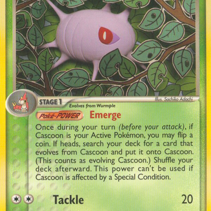 Cascoon (30/92) [EX: Legend Maker]