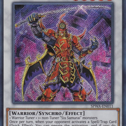 Legendary Six Samurai - Shi En [SPWA-EN011] Secret Rare