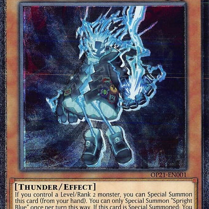Spright Blue [OP21-EN001] Ultimate Rare