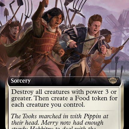 The Battle of Bywater (Extended Art) (Surge Foil) [The Lord of the Rings: Tales of Middle-Earth]