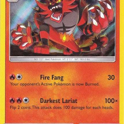 Incineroar (26/149) (Water Web Holo) [Sun & Moon: Base Set]