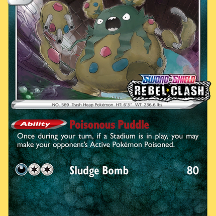 Garbodor (SWSH025) (Prerelease Promo) [Sword & Shield: Black Star Promos]