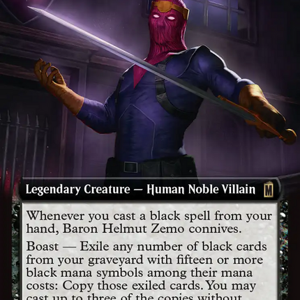 Baron Helmut Zemo (Extended Art) [Marvel Super Heroes]