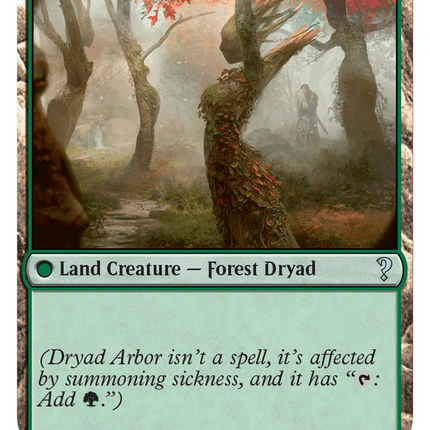 Dryad Arbor (White Border) [Mystery Booster 2]