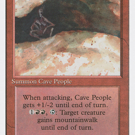 Cave People [Fourth Edition]
