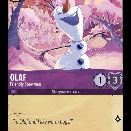 Olaf - Friendly Snowman (52/204) [The First Chapter]