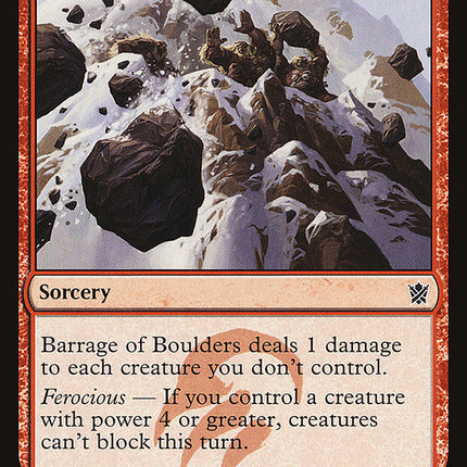 Barrage of Boulders [Khans of Tarkir]