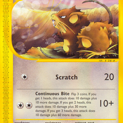 Raticate (89/144) [Skyridge]