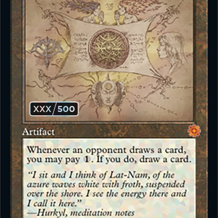 Mind's Eye (Retro Schematic) (Serialized) [The Brothers' War Retro Artifacts]
