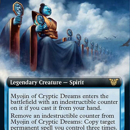 Myojin of Cryptic Dreams (Extended Art) [Kamigawa: Neon Dynasty Commander]