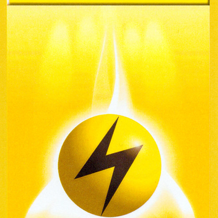 Lightning Energy (100/102) (Shadowless) [Base Set 1st Edition]