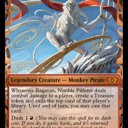Ragavan, Nimble Pilferer (Halo Foil) [Multiverse Legends]