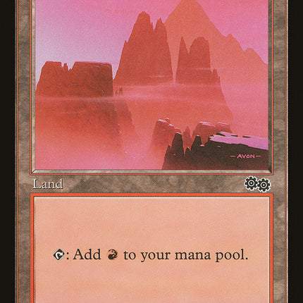 Mountain (346) [Urza's Saga]