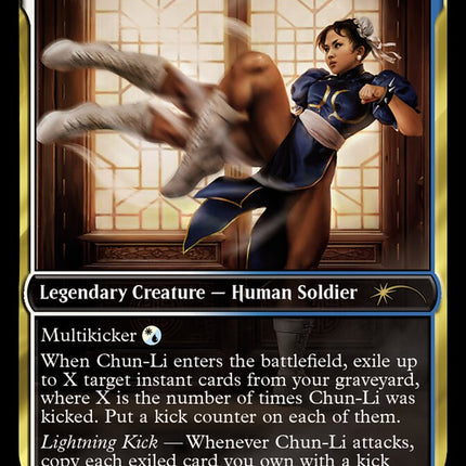 Chun-Li, Countless Kicks [Secret Lair Drop Series]