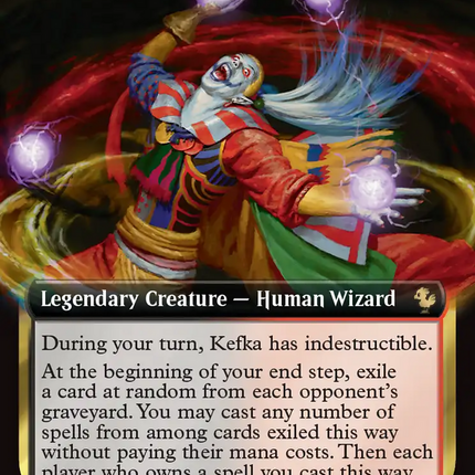 Kefka, Dancing Mad (Extended Art) [FINAL FANTASY Commander]