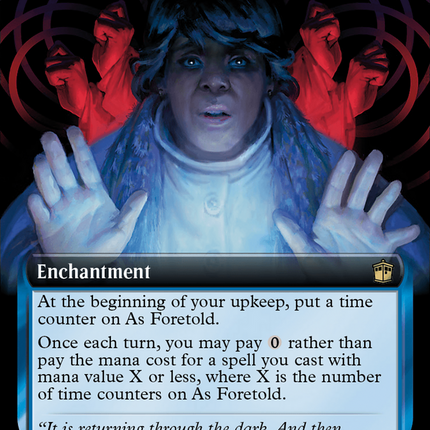 As Foretold (Extended Art) (Surge Foil) [Doctor Who]