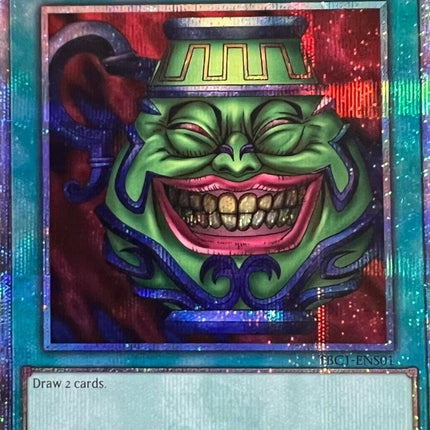 Pot of Greed [TBC1-ENS01] Secret Rare