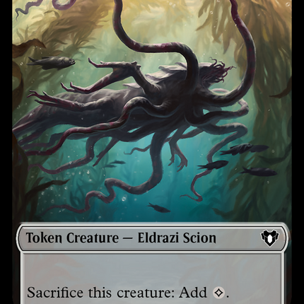 Eldrazi Scion // Myr Double-Sided Token [Commander Masters Tokens]