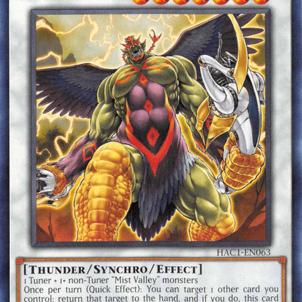 Mist Valley Thunder Lord [HAC1-EN063] Common