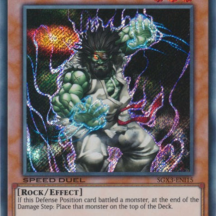 Legendary Jujitsu Master [SGX3-ENI15] Secret Rare