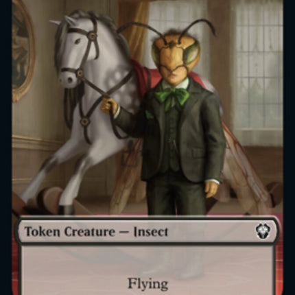 Phyrexian // Insect Double-Sided Token [Dominaria United Tokens]