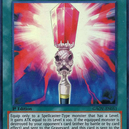 Bound Wand [GAOV-EN051] Super Rare