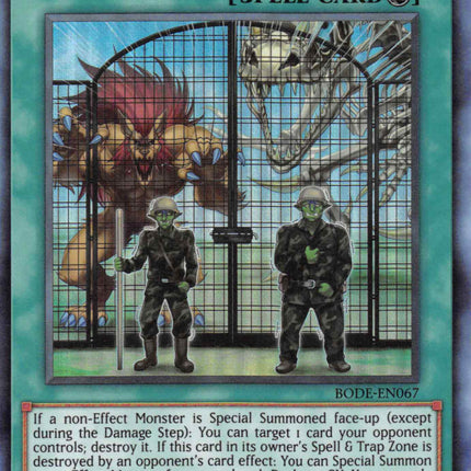 Supernatural Danger Zone [BODE-EN067] Super Rare