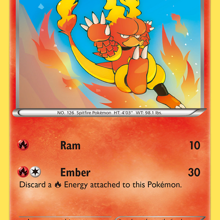 Magmar (10/111) [XY: Furious Fists]
