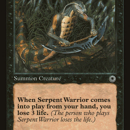 Serpent Warrior [Portal]