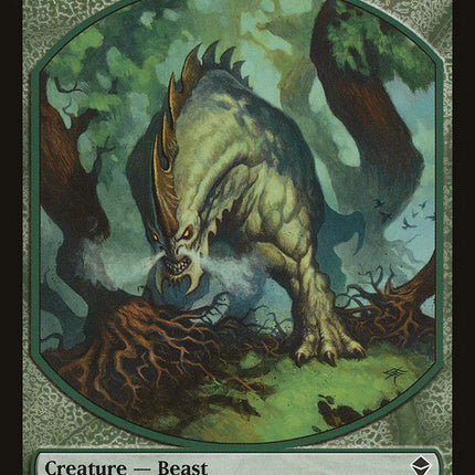 Beast Token [Zendikar Tokens]