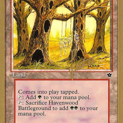 Havenwood Battleground (Bertrand Lestree) [Pro Tour Collector Set]