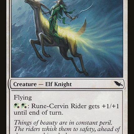 Rune-Cervin Rider [Shadowmoor]