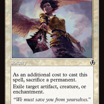 Angelic Purge (Retro Frame) [Innistrad Remastered]