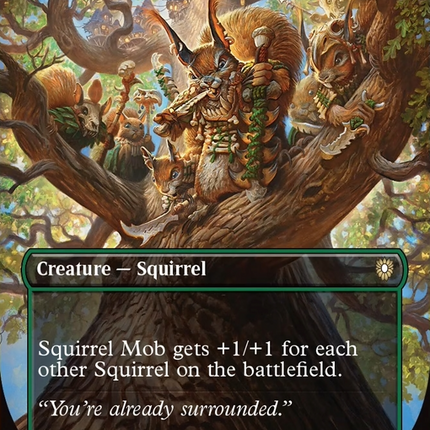 Squirrel Mob (Borderless) [Bloomburrow Commander]