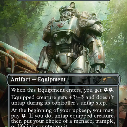 T-60 Power Armor - T-45 Power Armor [Secret Lair Drop Series]