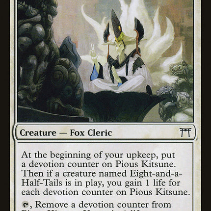 Pious Kitsune [Champions of Kamigawa]