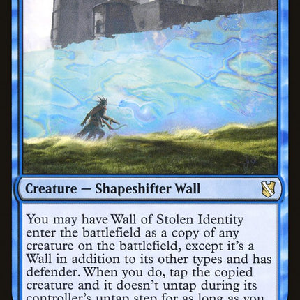 Wall of Stolen Identity [Commander 2019]