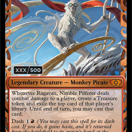 Ragavan, Nimble Pilferer (Serialized) [Multiverse Legends]