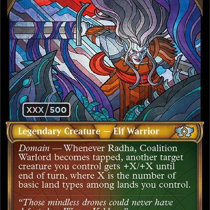 Radha, Coalition Warlord (Serialized) [Multiverse Legends]