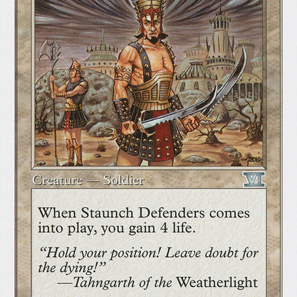 Staunch Defenders [Classic Sixth Edition]