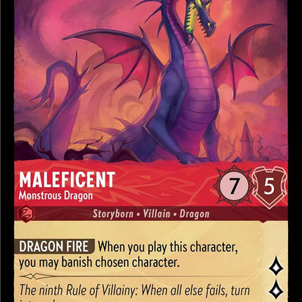 Maleficent - Monstrous Dragon (113/204) [The First Chapter]