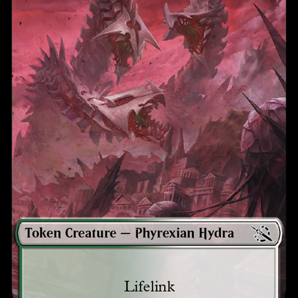 Elemental (2) // Phyrexian Hydra (12) Double-Sided Token [March of the Machine Tokens]